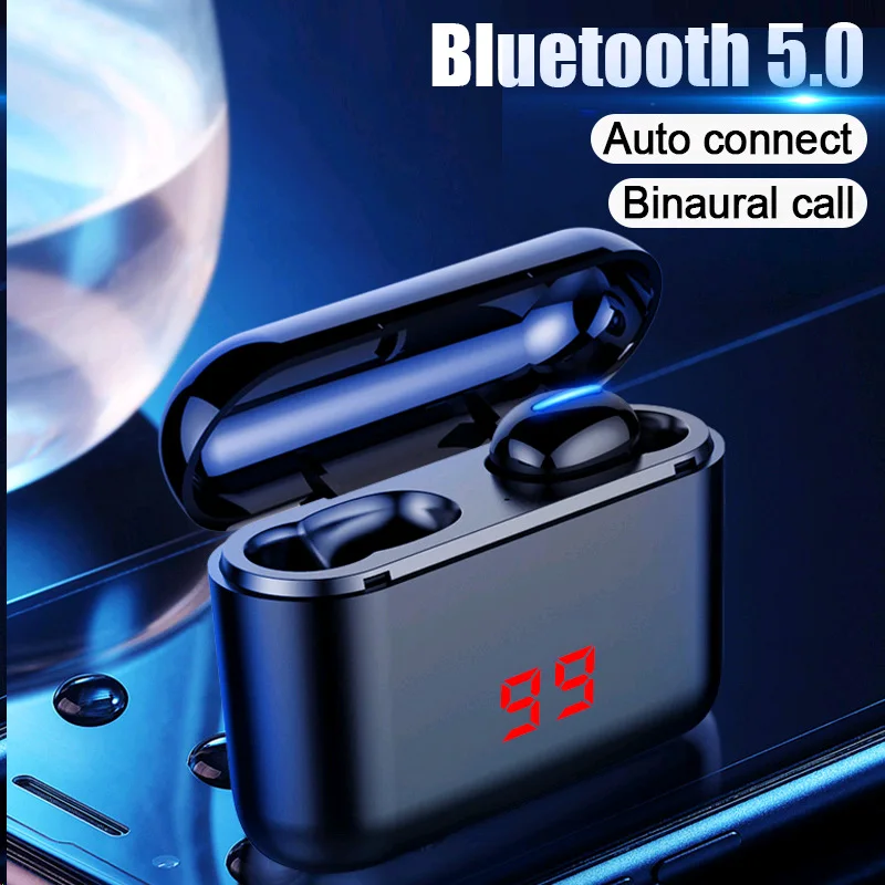 Наушники H &amp A Bluetooth 5 0 портативные TWS беспроводные 4D Hi-Fi стерео звуковые