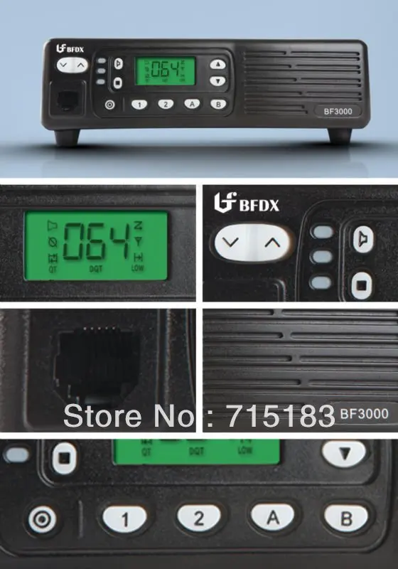 Базовый ретранслятор BFDX BF 3000 VHF 150 170 МГц 10 Вт 99 канальная рация базовый
