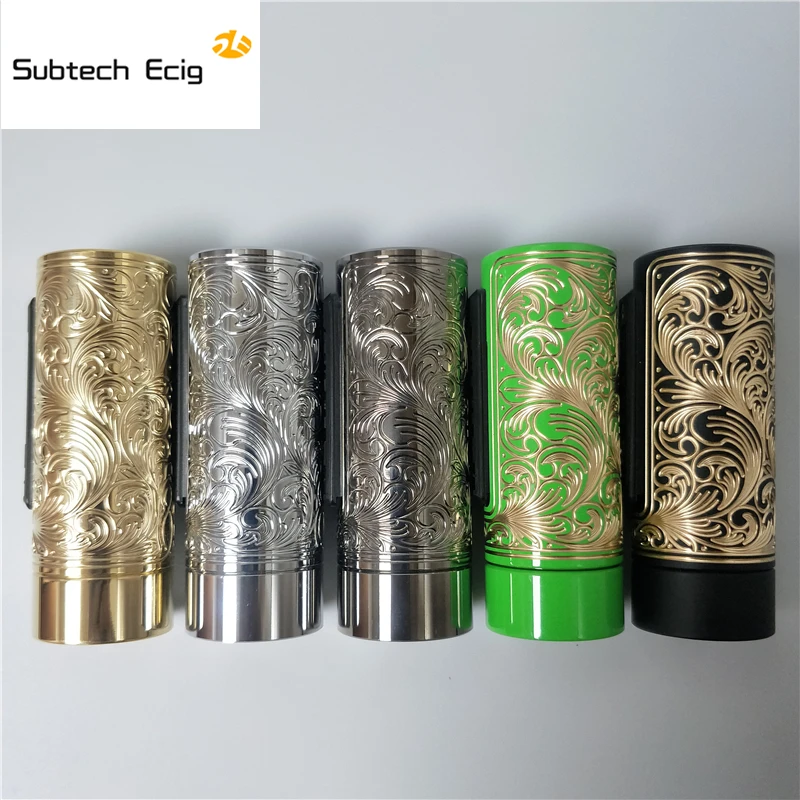 

Newest slam piece Mechanical Mod Fit 18650 20650 20700 21700 Mech MOD 510 Connection Brass material 31mm diameter vape pen