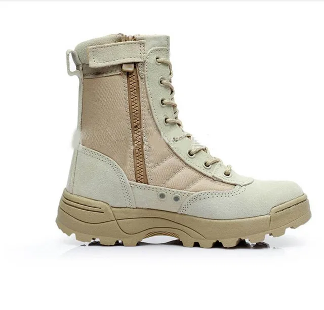 Мужские армейские ботинки Delta черные тактические на молнии для походов спецназа