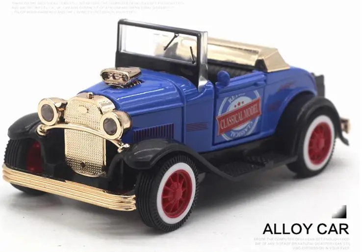 Классическая модель автомобиля Ford трансформер с высокой имитацией 1:36 игрушечная