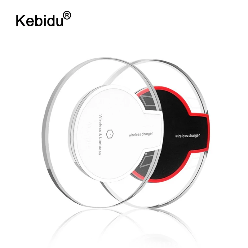 Беспроводное зарядное устройство kebidu Qi индукционное для Apple iPhone 8 Plus/ X Samsung Galaxy S8/S8