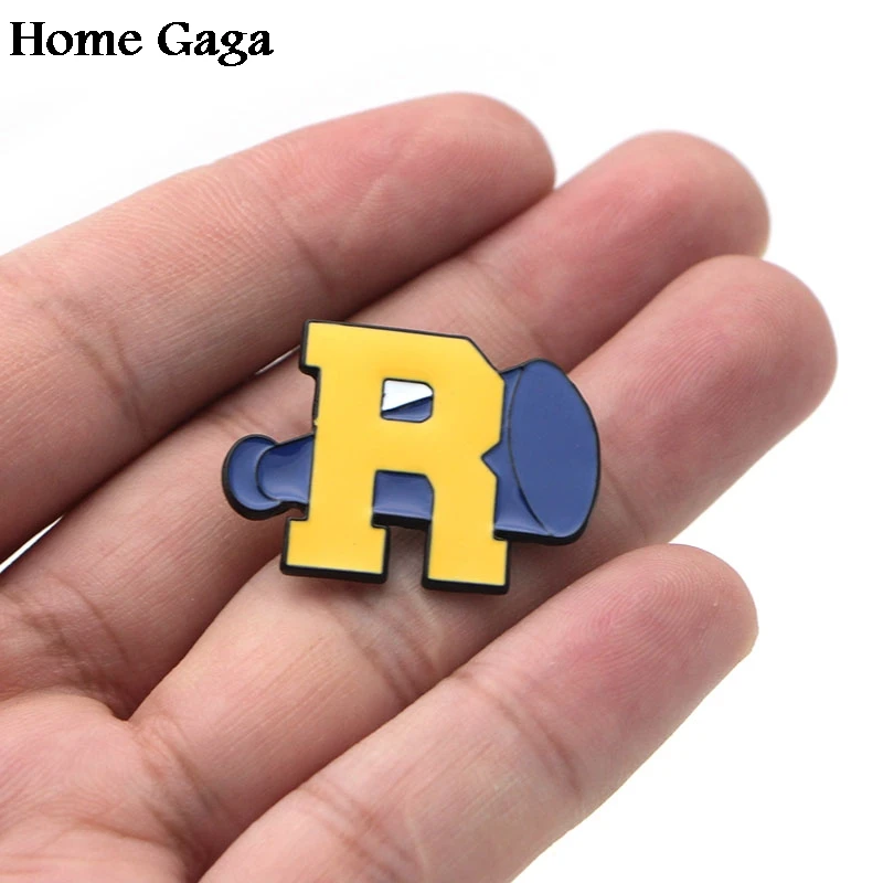 20 шт./лот, D0407, Homegaga, ривердейл, фильм, эмалевые броши, булавки, подвеска, значок, украшение, ювелирные изделия, мультфильм, для мужчин и женщин, подарки