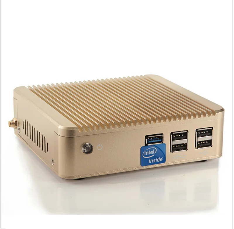 Мини ПК компьютер офисный Celeron J1900 четырехъядерный настольный 1 HDMI Windows 7/8/10/Linux и т.