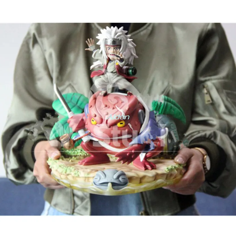 10 &quotНаруто статуя Jiraiya эро-сеннин бюст гама-банта полная длина портрет гама