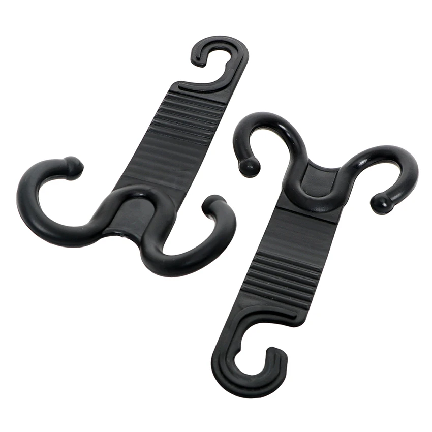 2 шт. черный автомобильный аксессуар в форме когтя крючок на спинку сиденья