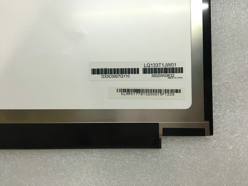 Бесплатная доставка 13 3 &quotЖК-экран для ноутбука LQ133T1JW01 LQ133T1JX03 IPS светодиодного