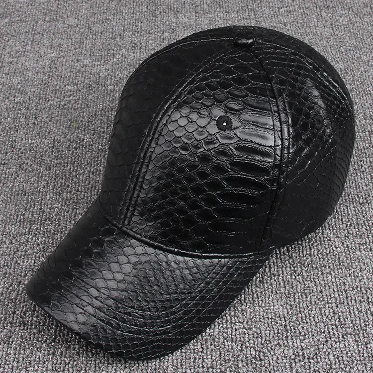 COKK Pu Leather Baseball Cap Hip Hop Dad Hat For Women Men Unisex Snapback Adjustable Outdoor Gorras Kpop Autumn Winter Hat Bone