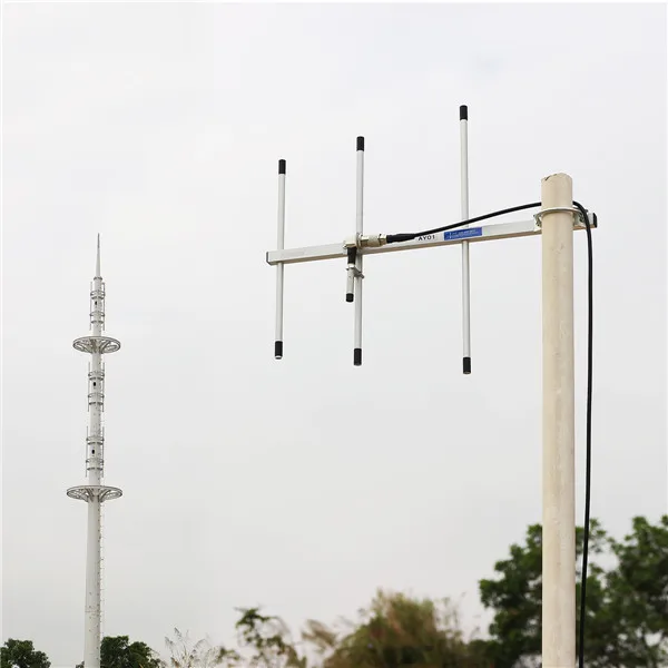 RETEVIS Ailunce AY01 Антенна Yagi из алюминиевого сплава с высоким коэффициентом усиления UHF 430-440 МГц разъем для Baofeng UV-5R/UV-82 рация