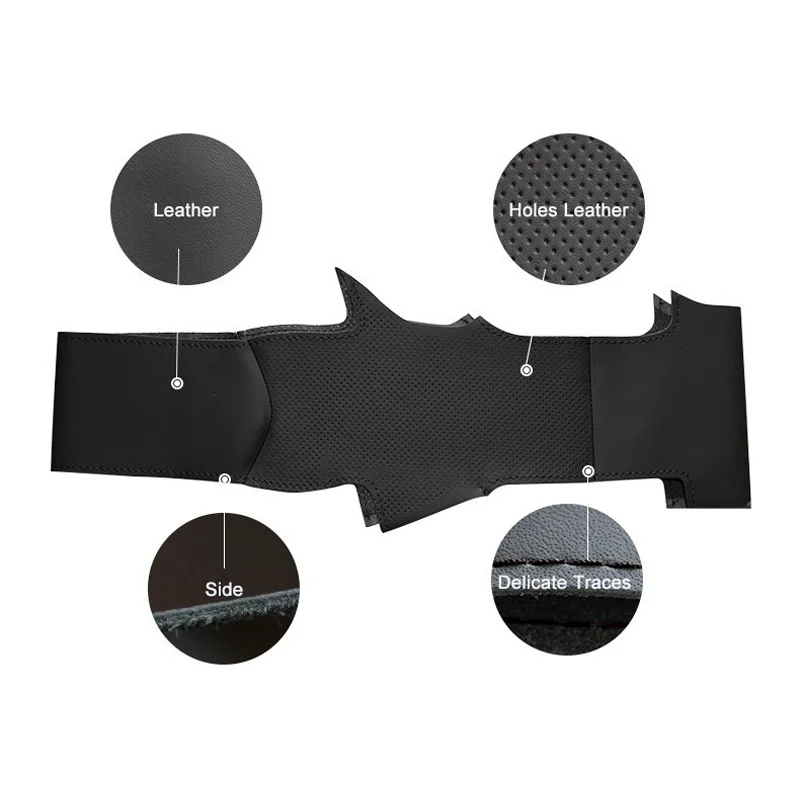 Чехол на рулевое колесо с пришивкой подходит для Lexus ES250 ES300h GS250 GS300h RX270 RX350 |