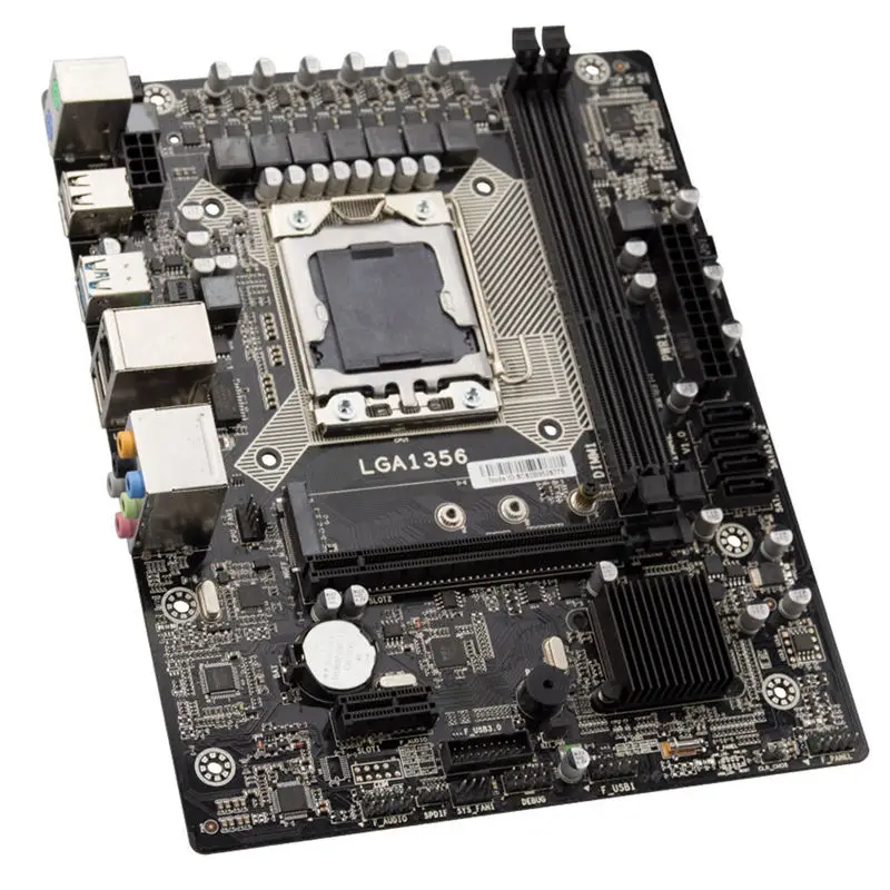 X79A Lga 1356 материнская плата Usb3.0 поддержка серверной памяти Reg Ecc и процессор Lga1356 Xeon