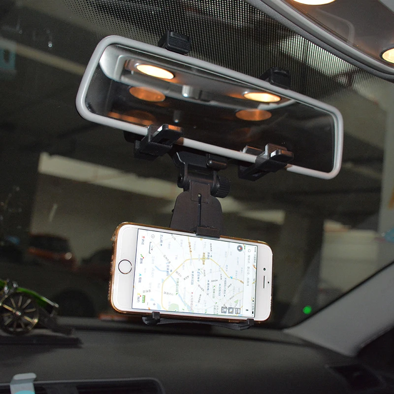Универсальный автомобильный держатель телефона для зеркало заднего вида