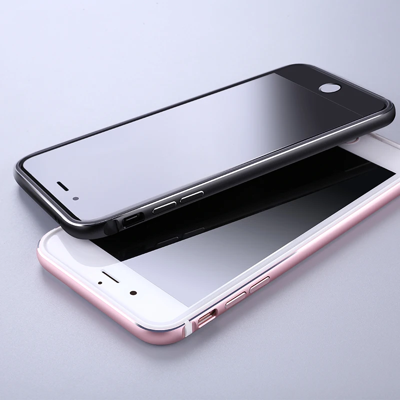 CAPSSICUM креативный чехол-бампер для iphone 7 8 Plus, мягкий ТПУ Жесткий алюминиевый оправа из металлического сплава, Роскошный чехол для iphone 7Plus 8 Plus