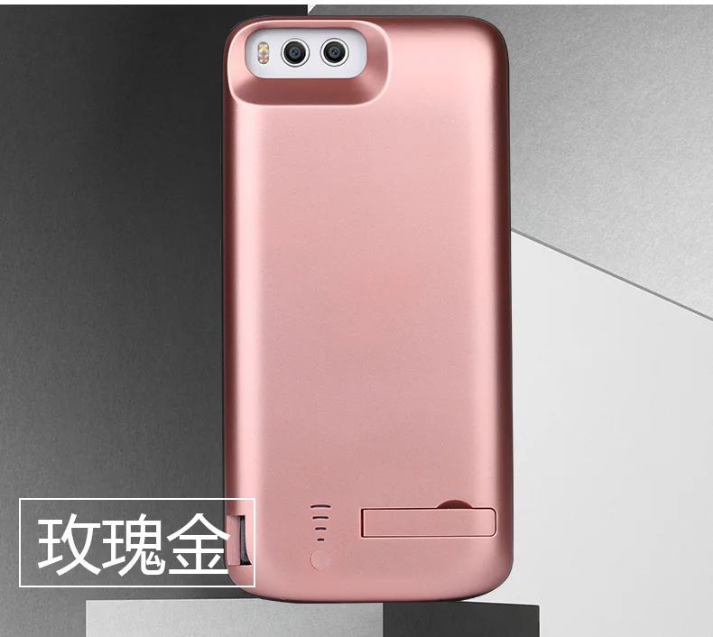 6500 мАч для xiaomi mi6 чехол для аккумулятора модный внешний резервный mi6 чехол для зарядного устройства чехол для xiaomi mi6 чехол для аккумулятора