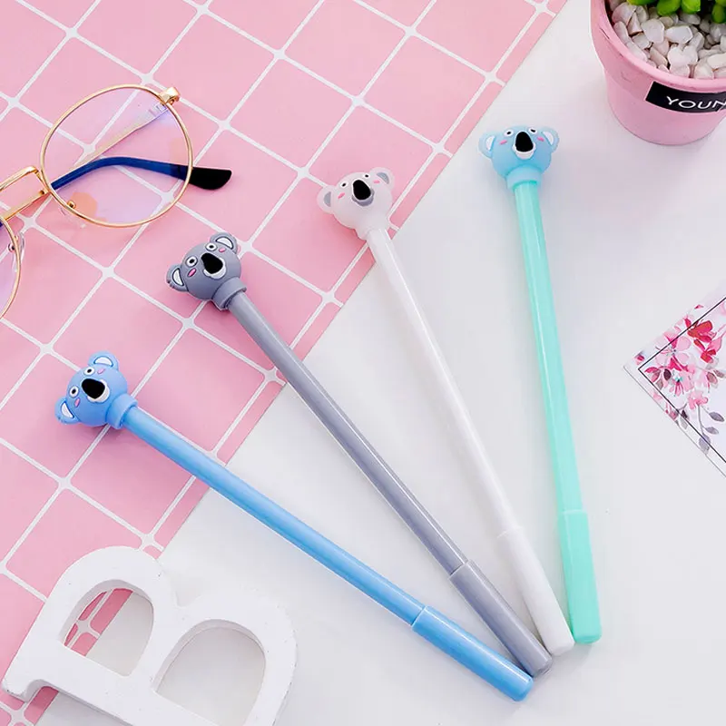 Милый коала животные гелевая ручка ручки для письма дети kawaii канцелярские