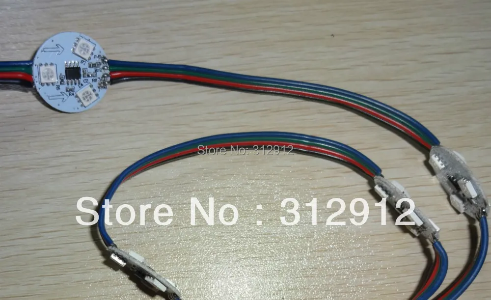 Цифровая печатная плата WS2811 12 В постоянного тока не водонепроницаемая 6