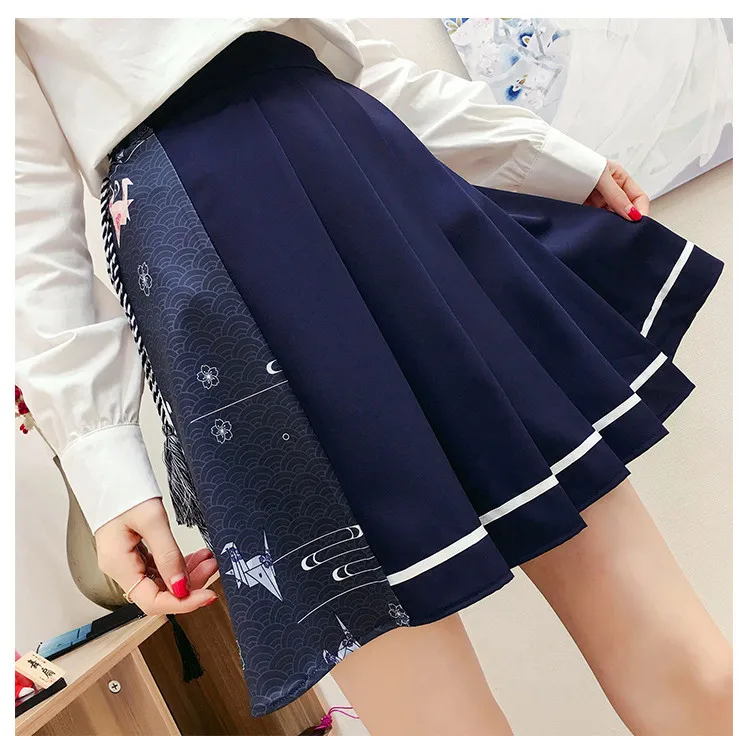 Skirt Горячие Вечерние платья женские вечерние японские Харадзюку винтажные готические платья Лолиты Черный Красный Тонкий китайский стиль cheongsam платье - Цвет: Skirt