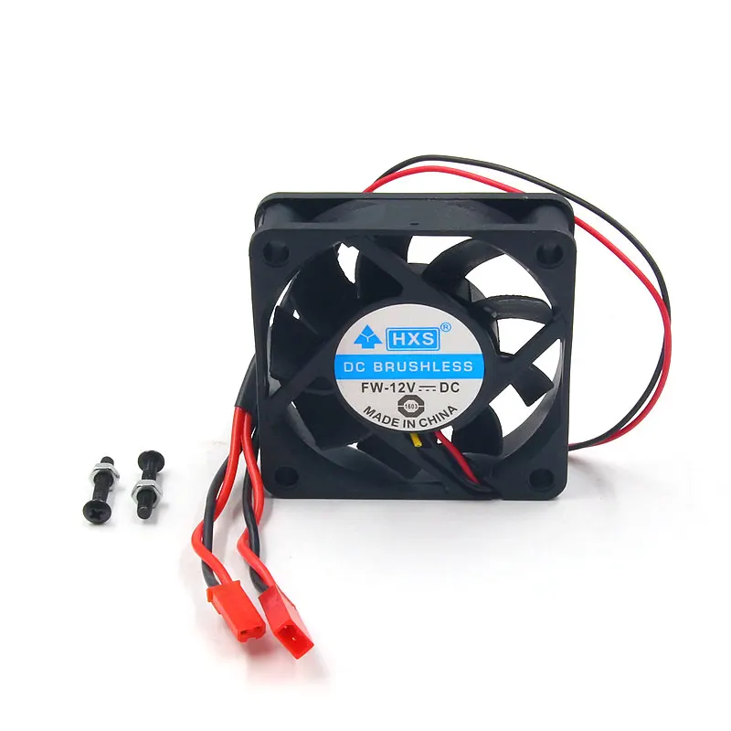 Автомобильный двигатель RC Вентилятор 60 мм 2-3s для HQ 732 733 734 734A с recever и разъемы ESC