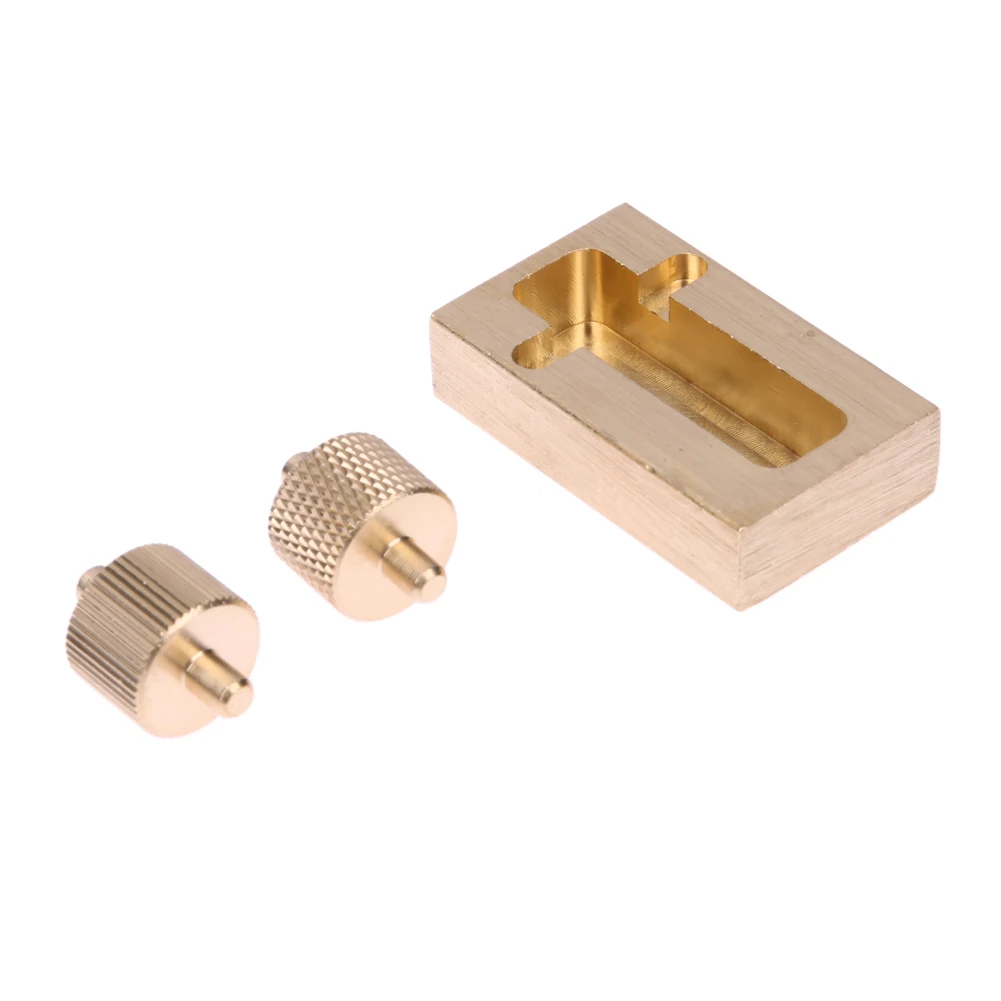 Новый краевой краситель для кожи из чистой меди ручная работа 2 ролика 1 набор|ptsp| |