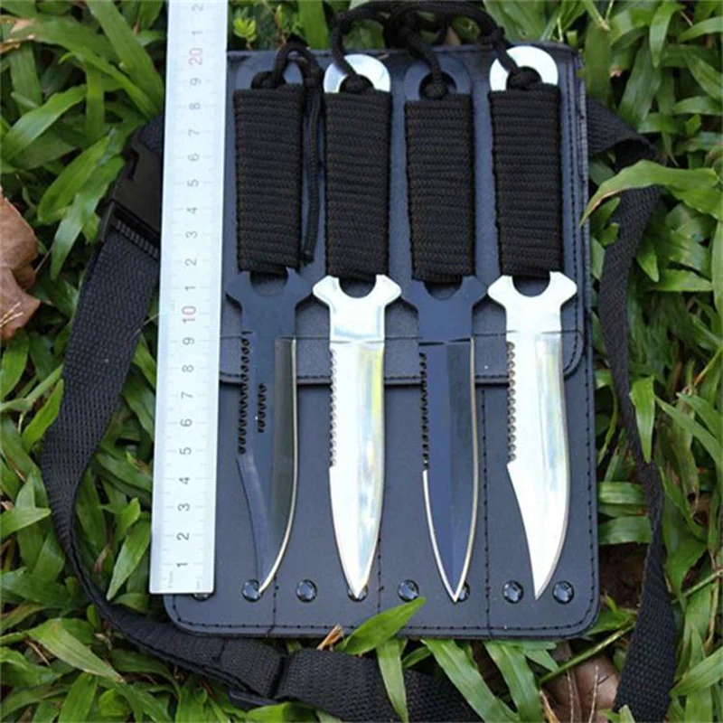 Тактический нож из нержавеющей стали с фиксированным клинком походный охотничий