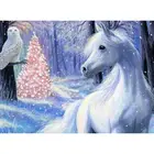 Мозаичные картины, Китайская вышивка, алмазная вышивка, лошади WZ