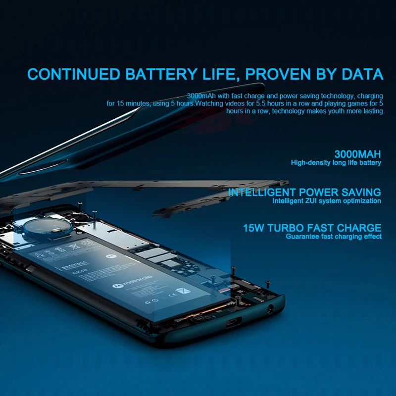 Оригинальный смартфон moto rola Green Pomelo 1s XT1925 10 64 ГБ Android 8 0 Восьмиядерный процессор