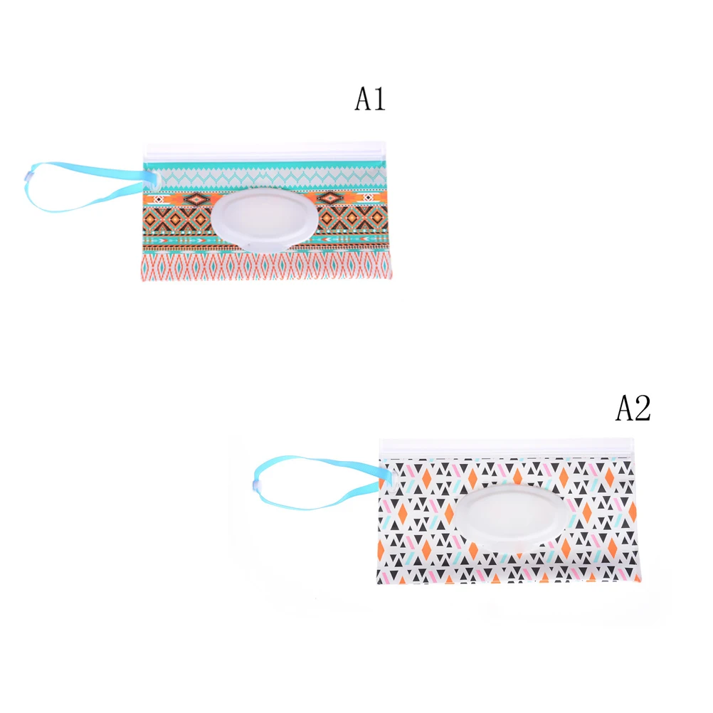 Удобный для переноски контейнер влажных салфеток экологичный чехол раскладушка