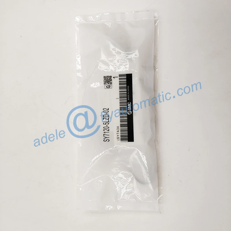 SY7120-5LZD-02 1/4 &quot24VDC SMC SY7000 5 порт клапан электромагнитный с светом/перенапряжения