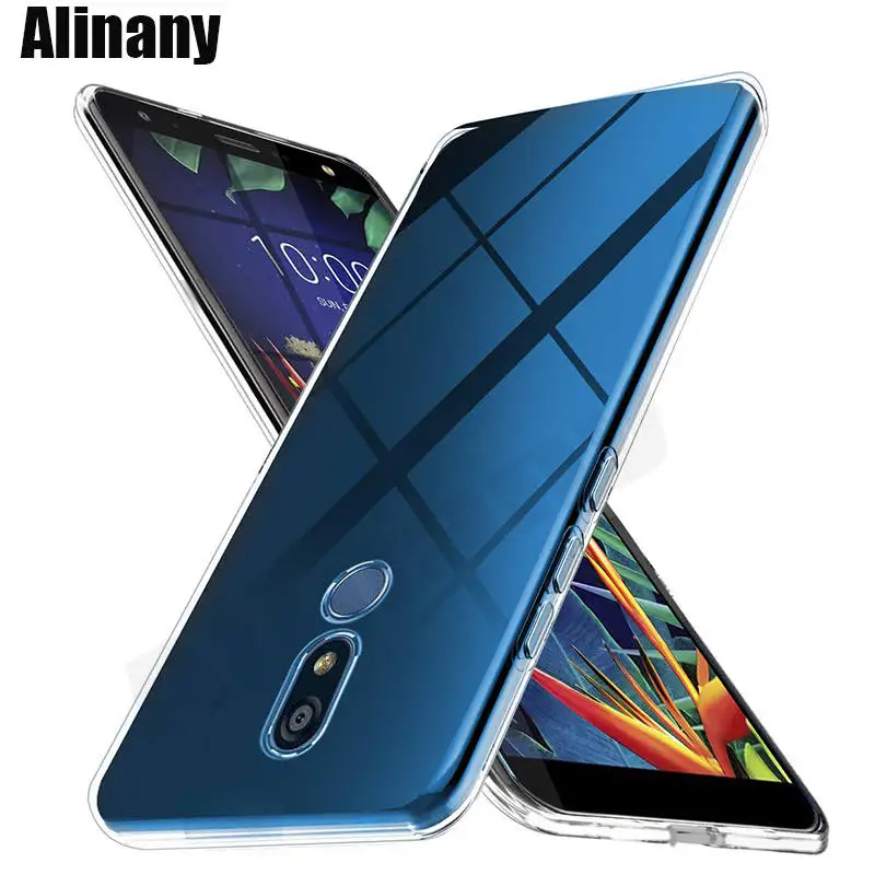 Мягкий чехол для LG K40 X4 2019 силиконовый прозрачный из ТПУ телефона K 40 LGK40 X420EM LM 5 7