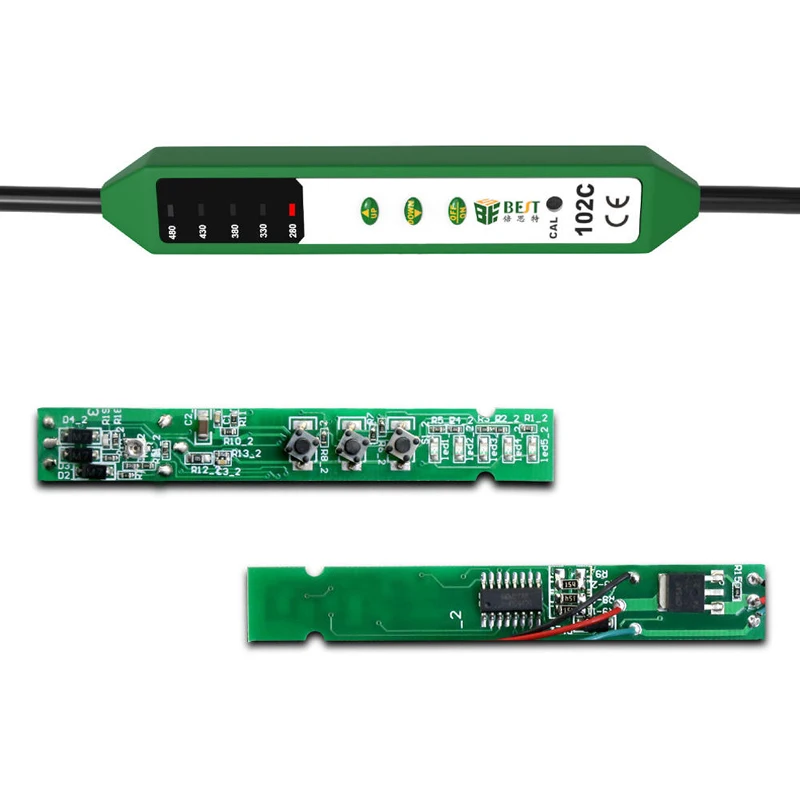 

Jyrkior Portable Temp Adjustable Pen Type Digital Welding Tools Soldering Iron Kit for Electric PCB Soldering and Desoldering