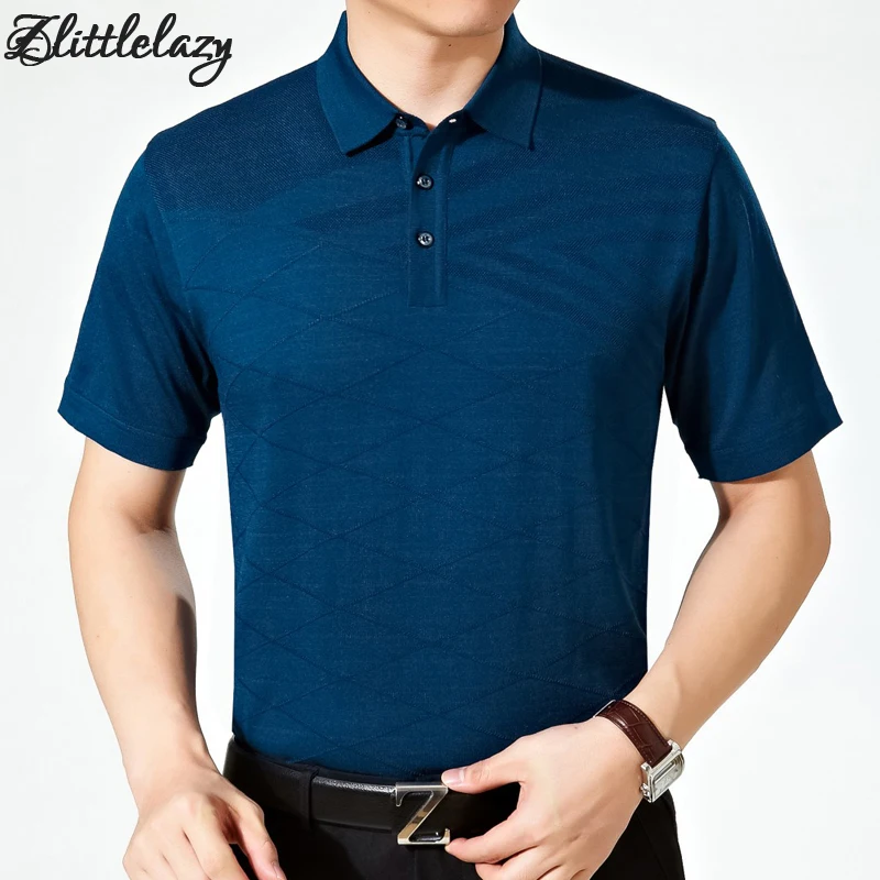 Мужская рубашка поло с коротким рукавом и принтом argyle 6437|designer polo shirts men|polo shirt brand