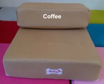 Coffee Размеры S, L Pet лестницы для товары собак шаг постельные матрасы розовый зеленый желтый Малый Средний животных рампы Чихуахуа Йоркшир Прямая - Цвет: Coffee