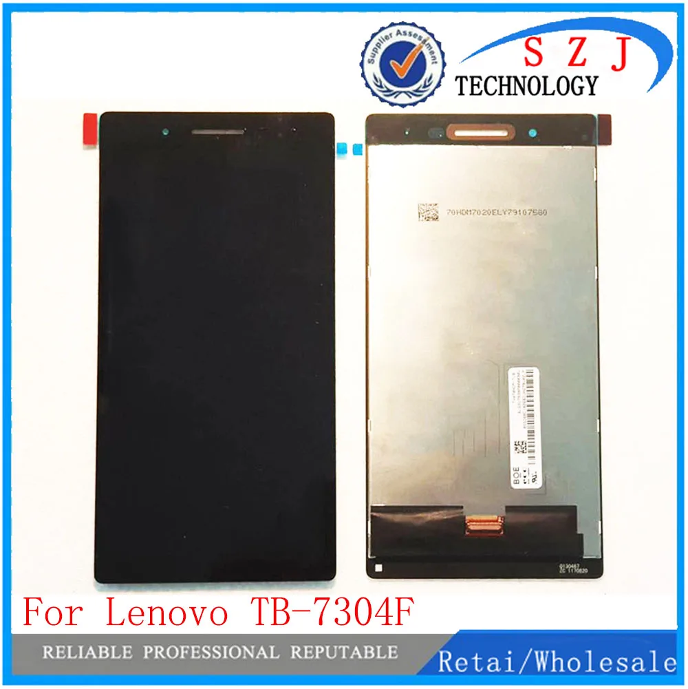 Новый 7 &quotдля Lenovo IdeaTab 4 ТБ 7304X ЖК Tab 7304F TB дисплей и сенсорный экран дигитайзер в