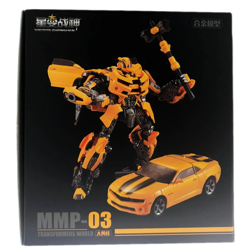 YX трансформация MPM03 MPM-03 Bee Warrior MMP03 MMP-03 сплав 23 см фигурка Робот Игрушки - Цвет: With Retail Box