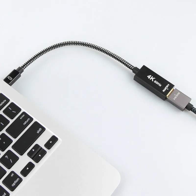Переходник Mini DisplayPort-HDMI 4K/60Hz переходник DP папа-HDMI мама для Microsoft Surface Pro/Dock Monitor |