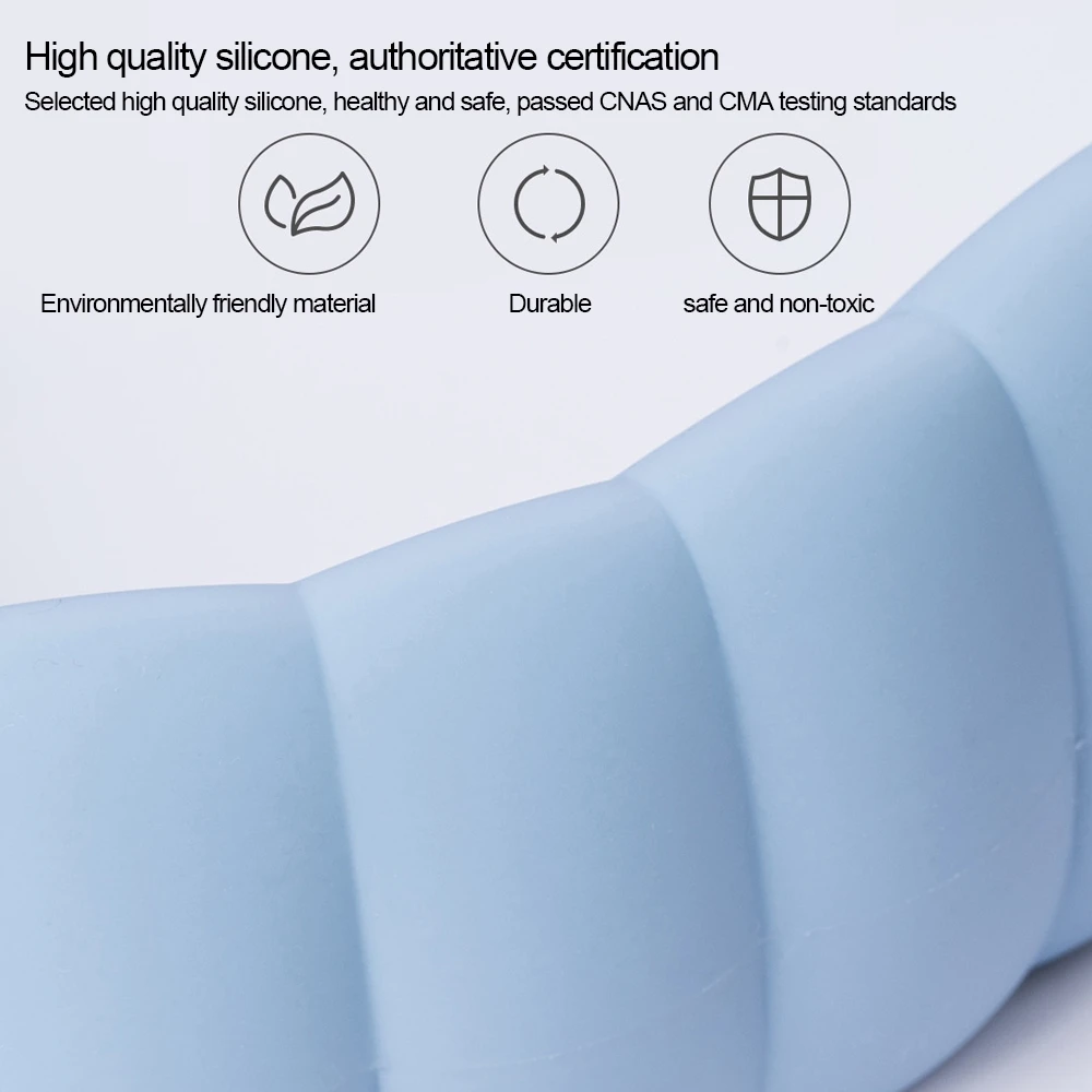Xiaomi 710 мл U образная сумка для горячей воды силиконовая бутылка шеи подогреватель