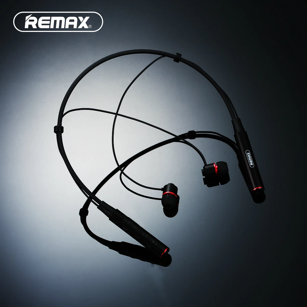 Remax беспроводные стерео спортивные шейные Bluetooth Музыкальные наушники HD Mic мульти соединения для iphone xiaomi RB-S6+ розничная посылка