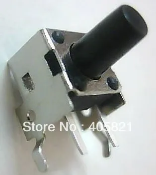

Horiz Tactile Push Button Switch, Momentary Tact Switch 6*6*9.5
