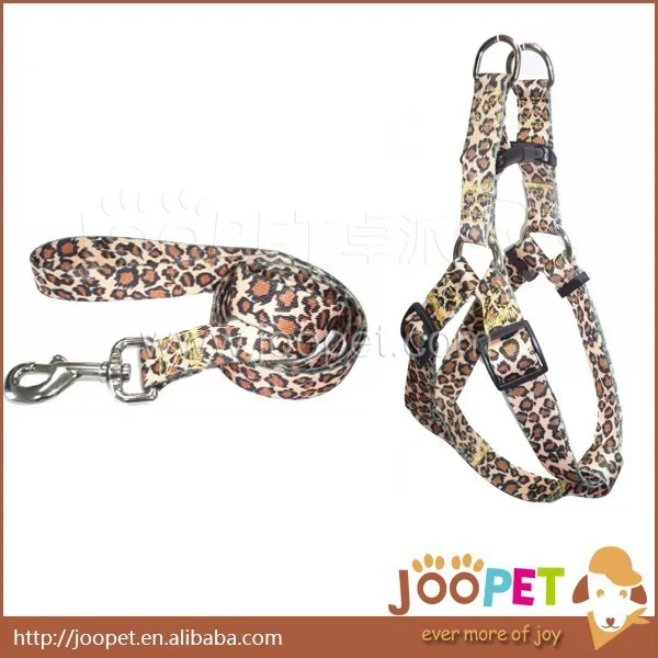 Бесплатная доставка Модный легкий Леопардовый принт поводок для собаки