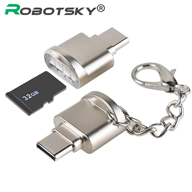 Устройство чтения карт памяти USB Type-C 3 1 OTG адаптер поддержка Micro SD TF устройство с