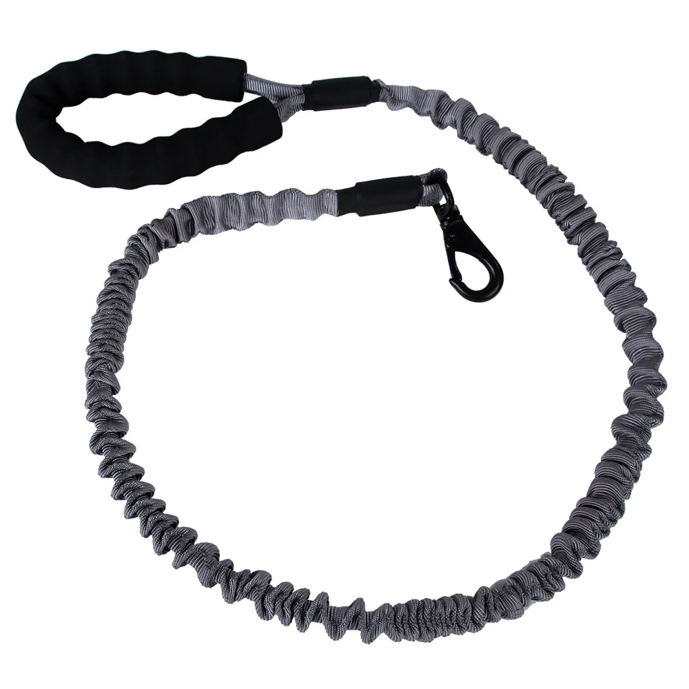High Elastic Dog Leashes Srong Nylon Line Soft PP Handle For Large Walking Training Reflective Collar Leads Pets Supplier | Дом и сад
