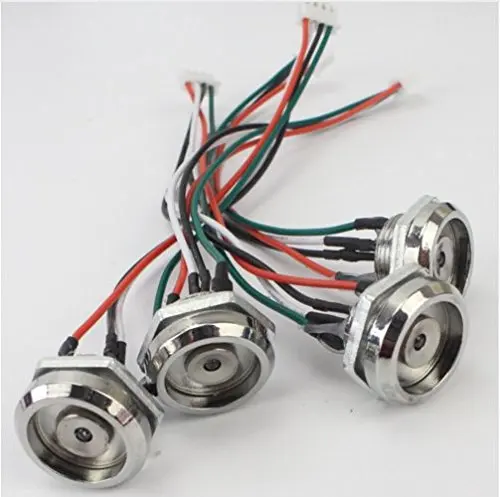 20 шт. DS1990A iButton DS9092 w светодиодный LED разъем из цинкового сплава зонд ридер|alloy