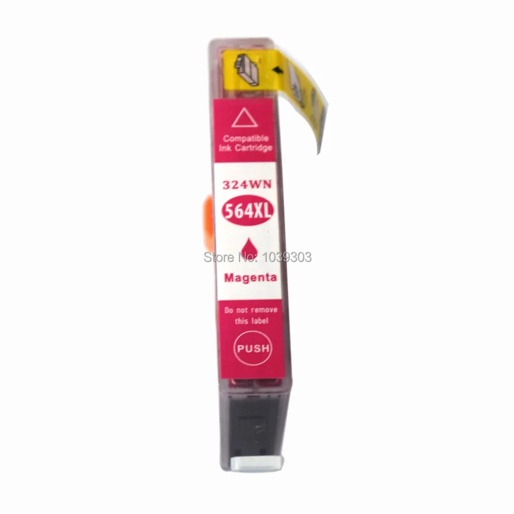 Картридж для принтера HP Deskjet 564 Officejet 3520 4620 6520 5520 7525 7510 10 шт.|ink cartridge|compatible ink cartridgeink