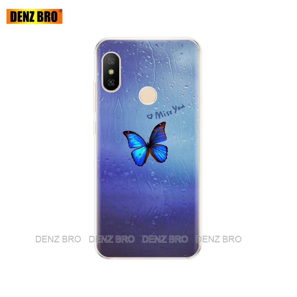 34780 Мягкий силиконовый чехол для телефона для Xiaomi mi A2 LITE, чехол с полной защитой, мягкий ТПУ чехол для телефона, чехол для Xio mi A2 LITE, бампер - Цвет: 34780