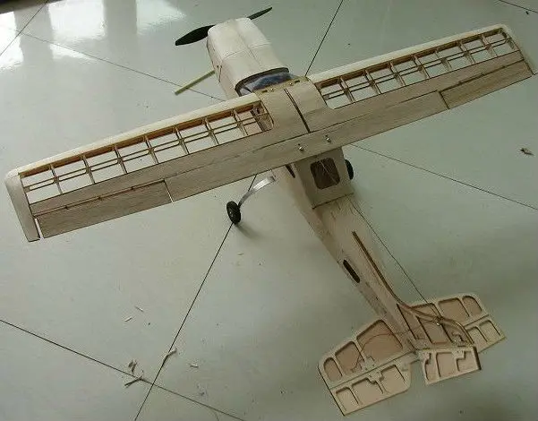 Cessna дерево RC самолет комплект рамка с крышкой/с крышкой два выбора