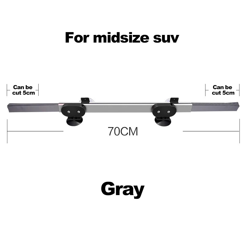Gray 70cm 46/65/70 см автомобильный Выдвижной регулируемый лобовое стекло внедорожник Грузовик блок солнцезащитный козырек крышка переднее/заднее окно фольгированная занавеска для моделей автомобилей - Цвет: Gray 70cm