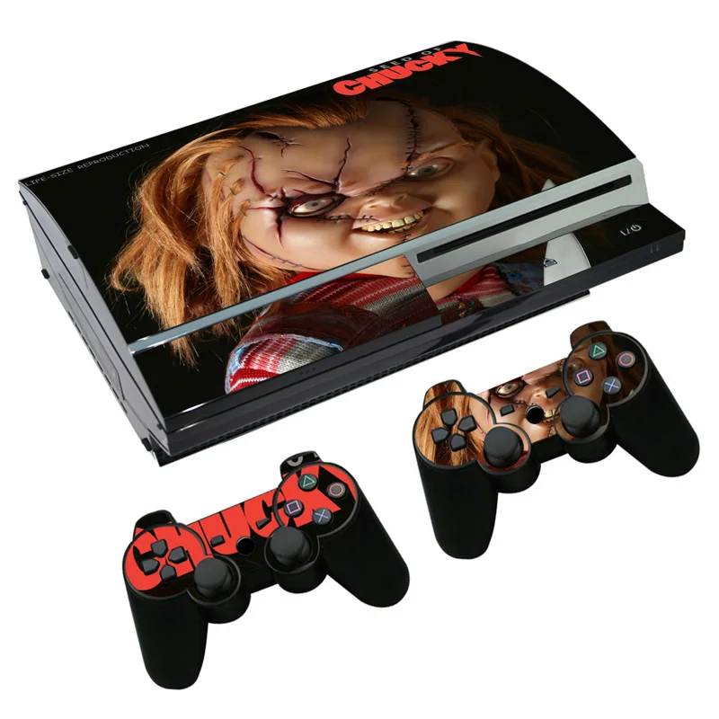 Кожа Стикеры наклейка для PS3 жира Игровые приставки 3 консоли и контроллеры шкуры