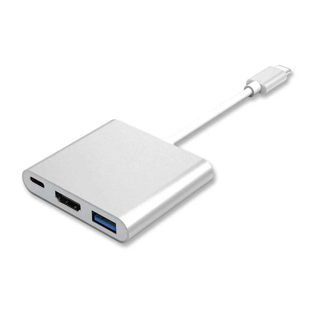 USB 3.0 Type C To HDMI-compatible 4K Adapter Converter Male to Female USB-C Hub Type-C for Macbook Air TV | Электроника