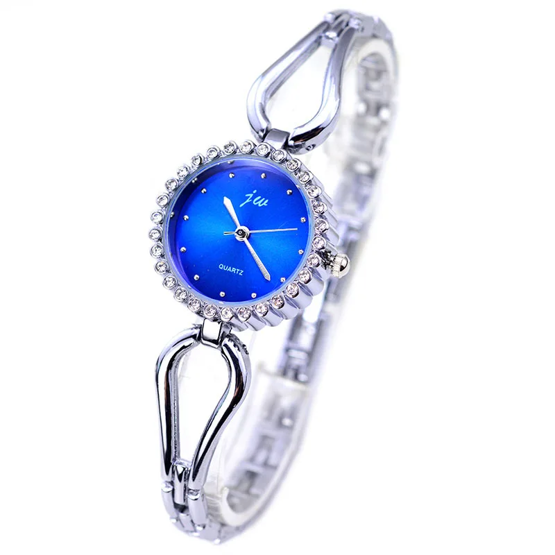 JW роскошный Merk Horloges vrouwen Eenvoudige rvs повязки кварцевые часы Klok Dames Mode Повседневное