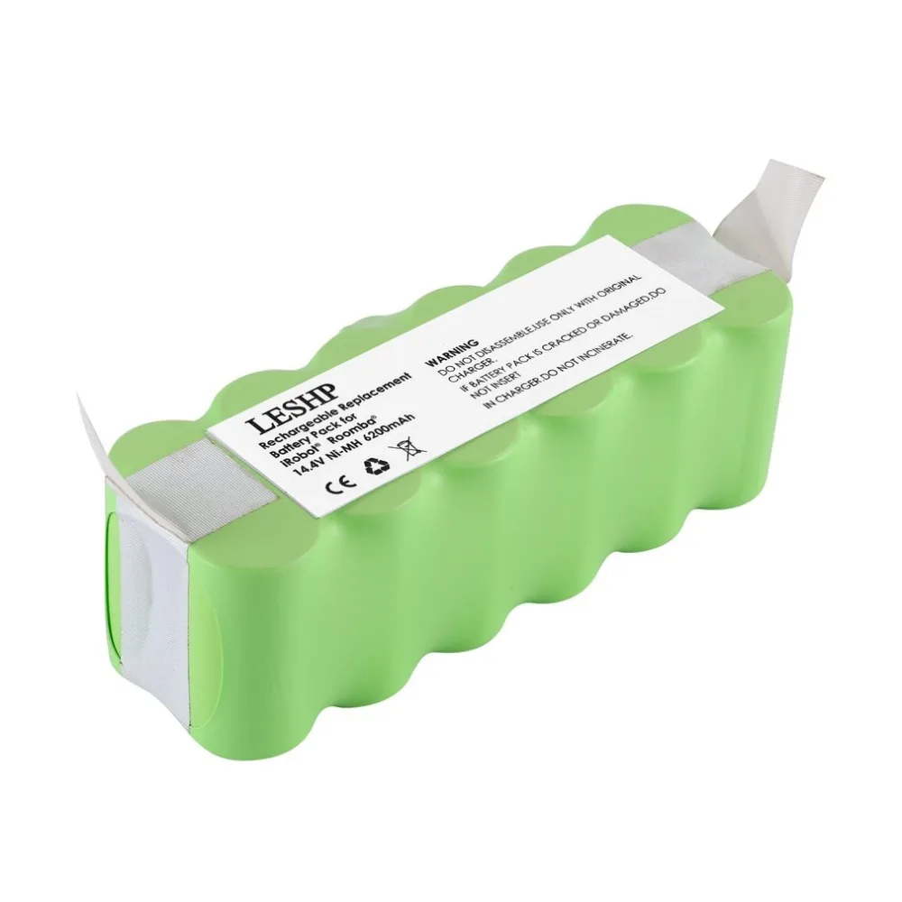 Высокое качество 14 4 V 6200mAh Емкость аккумулятора ni-mh батарея для iRobot/Roomba пылесос 500